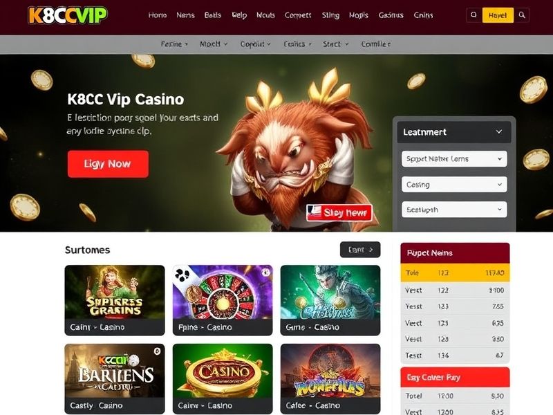 K8CC Vip: Your premier destination for online casino and sports betting reviews. Get expert insights and updates on the latest gambling games and promotions.