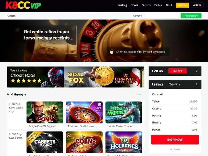 K8CC Vip: Your premier destination for online casino and sports betting reviews. Get expert insights and updates on the latest gambling games and promotions.